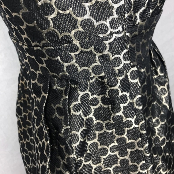 Women's Privee Silver Fox Silk Brocade Mini Party - Picture 2 of 7